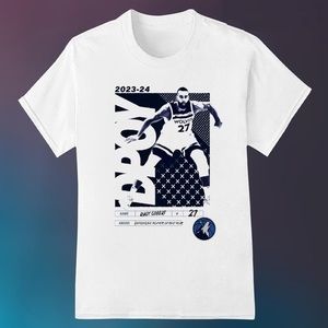 Rudy Gobert Minnesota Timberwolves 2024 Nba Defensive Player Of The Year Shirt